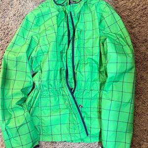 Ralph Lauren Green & Navy Blue Plaid Jacket